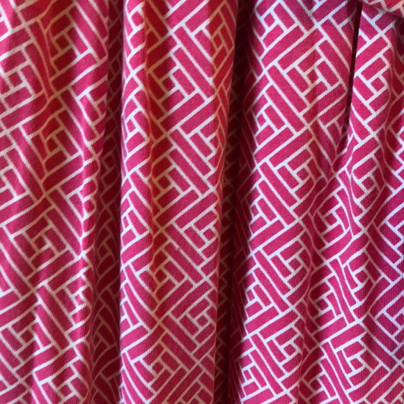 5148 Pink and White Dress - Picture 3 of 3